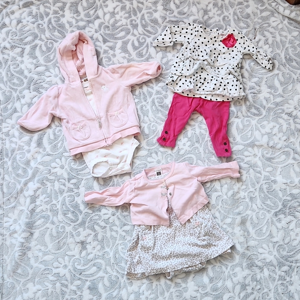 Baby girl 3 month set